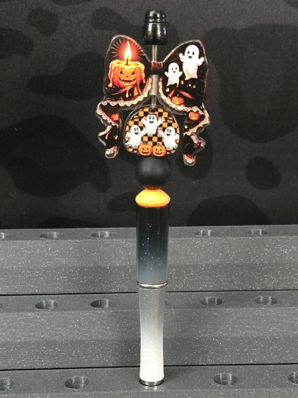 Ghost Halloween Acrylic Spinner Novelty Pen